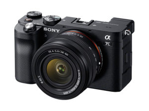 ソニーのフルサイズミラーレスカメラ「α7C」のイメージ画像