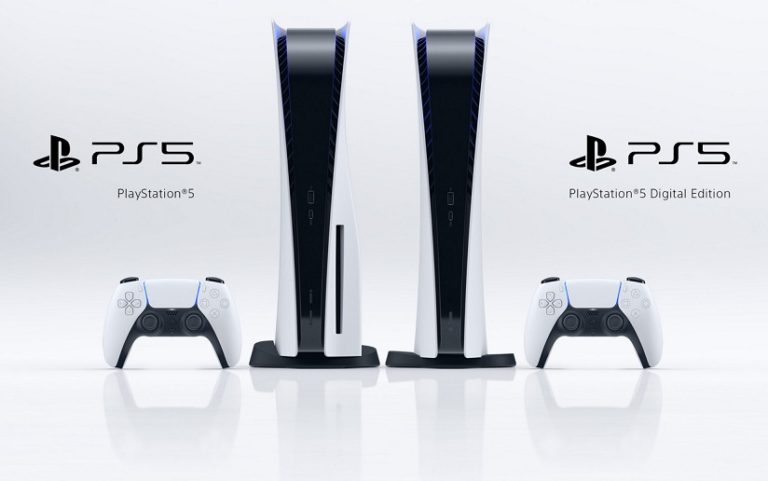 PS5通常モデルとデジタル・エディションのイメージ画像
