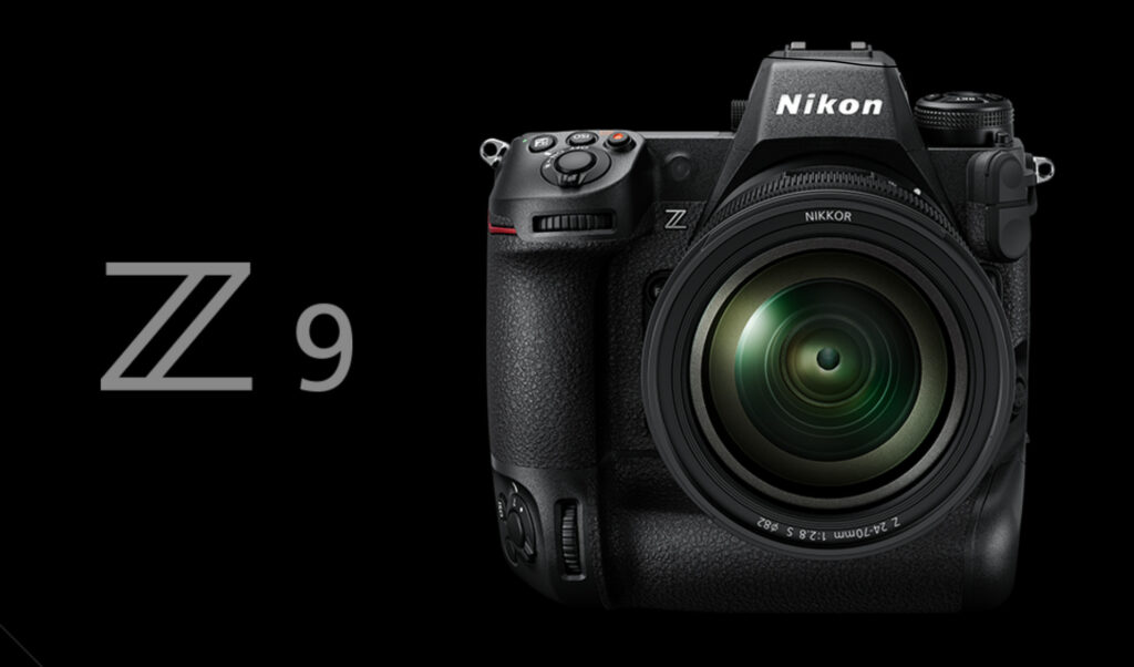 ニコン Z9のティザーサイトのイメージ画像