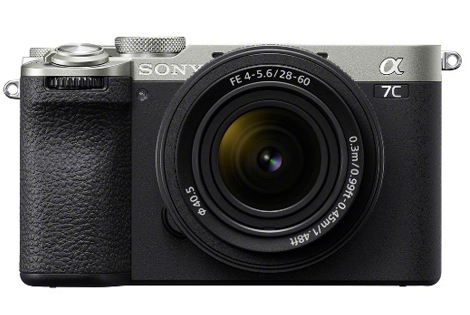 ソニーのカメラα7C Ⅱのボディイメージ